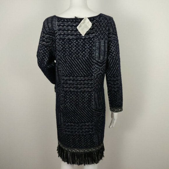 Lucky Brand Fringe Sweater Dress - Picture 6 of 8